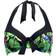 Pour Moi St Lucia Halter Underwired Non Padded Bikini Top - Tropical