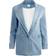 Alice + Olivia Justine Rolled Cuff Blazer - Georgia Vintage Blue