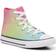 Converse Kid's Chuck Taylor All-Star Hyper Bright High-Top - Triple Cyan/Rainbow Ombre