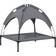 vidaXL Dog Bed with Canopy 62x48x61cm