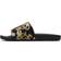 Versace Jeans Couture Watercolor Slides - Black/Gold