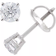 Macy's 0.5ct Stud Earrings - White Gold/Diamonds