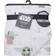 Lambs & Ivy Star Wars The Child/Baby Yoda/Grogu White Minky/Fleece Baby Blanket