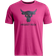 Under Armour Men's Project Rock Payoff Graphic Short Sleeve T-shirt - Astro Pink/Downpour Gray