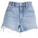 Alexander Wang Bite High Rise Denim Shorts - Vintage Light Indigo