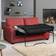 Artemis Home Dawson Red Sofa 162cm 3 Seater