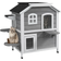 Pawhut 2-Story Cat House Outdoor