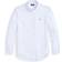 Polo Ralph Lauren Classic Fit Striped Oxford Shirt - White Blue