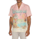 Ksubi Paradise Lost Resort Ss Shirt - Pink Multi