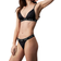 Calvin Klein Meta Legacy Triangle Bikini Top - Black