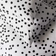 Habitat Dot Penny Duvet Cover Black, White (200x200cm)