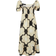 Regatta Orla Kiely Midi Summer Dress - Black Sixties Daisy