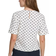 Tommy Hilfiger Women's Side Tie Cuffed Sleeve Blouse - Ivory/Midnight