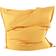 Beliani Fuzzy Yellow Bean Bag