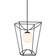 Currey and Company Rochefort Black/White Pendant Lamp 35.6cm