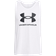 Under Armour Men's Logo Tank - White/Black