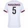 Nike PSG Dri-Fit ADV Match Away Marquinhos 5 Ligue 1 Shirt 2024-2025