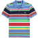 Polo Ralph Lauren Toddler Striped Cotton Mesh Polo Shirt - New England Blue Multi