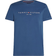 Tommy Hilfiger Logo Embroidery Slim T-shirt - Aegean Sea