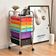 Costway Cart Tools Multicolor Small Table 34.3x43.2cm