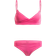 Roxy Beach Classics Women's Two Piece Wrap Bikini Set - Shocking Pink