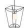 Currey and Company Rochefort Black/White Pendant Lamp 35.6cm