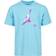 Nike Big Kid's Jordan Lemonade Stand Graphic T-shirt - Aquarius Blue (45D166-BJB)