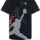 Nike Big Kid's Jordan Gradient Stacked Jumpman T-shirt - Black/Red (95D119-023)