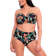 Curvy Kate Cuba Libre Bandeau Strapless Multiway Bikini Top - Print Mix Multicolour