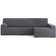 Eysa BRONX Loose Sofa Cover Grey (170x310cm)