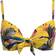 Pour Moi Paradiso Lightly Padded Underwired Front Tie Bikini Top - Yellow