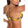 Pour Moi Paradiso Lightly Padded Underwired Front Tie Bikini Top - Yellow