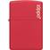 Zippo Red Matte Windproof Lighter