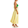 Farm Rio Palm Tree Cutwork Midi Dress - Yellow