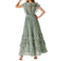 ASTR The Label Tiara Ruffle Maxi Dress - Sage