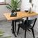 Domli Solid Wood Oak Table Top 60x120cm