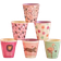 Rice Small Kid's Cup 6-pack Jungle Print