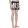 Moschino Maxi Logo Beach Boxer - Black