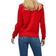 Peppercorn Women's Ruffle Jumper - True Red