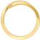 Italian Gold Greek Key Bypass Statement Ring - Gold