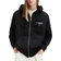 AllSaints Underground Zip Logo Hoodie - Jet Black