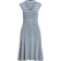 Ralph Lauren Striped Dress - Indigo Dusk/White