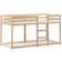 Homie With Roof Brown Bunk Bed 90x200cm