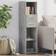 vidaXL 846155 Concrete Grey Storage Cabinet 30x124cm