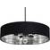 AFX Celine Black/Silver Pendant Lamp 76.2cm