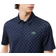 Lacoste Men's Anti UV Printed Golf Polo - Navy Blue/White