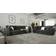 The Great British Hatton Dark Grey Sofa 263cm 5pcs 5 Seater