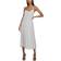 Karl Lagerfeld Printed Sleeveless Midi Dress - Soft White/Black