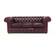 Chesterfield Suite Antique Oxblood Sofa 200cm 2pcs 3 Seater