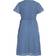 Vila Michelle Midi Wrap Dress - Coronet Blue